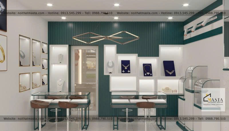 Chất liệu kính cường lực cao cấp bảo vệ an toàn cho trang sức​